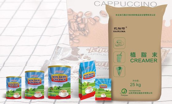 Sachet à la crème non lactée, ingrédient essentiel de votre boisson à base de pâte