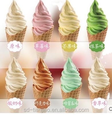 Mixe en poudre de crème glacée non lactée pour de délicieux délices congelés