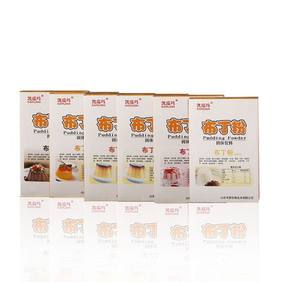Délicieux HALAL 1 kg de thé à bulles en poudre de pudding au goût d'orange au chocolat