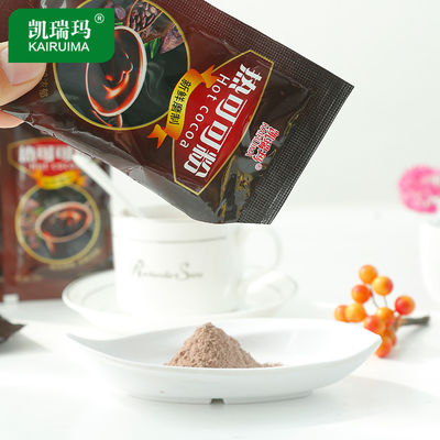 Boisson au malt au chocolat sans sucre en poudre concentrée avec saveur de cacao caractéristique